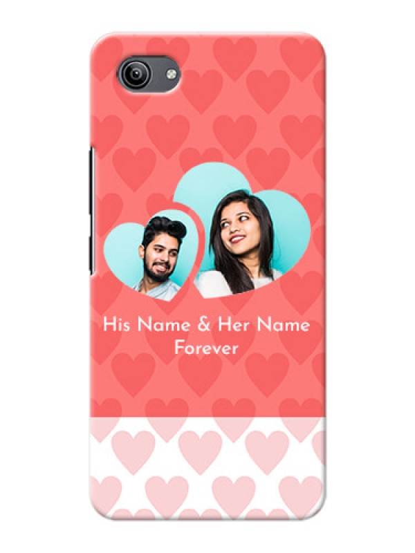 Custom Vivo Y81i personalized phone covers: Couple Pic Upload Design