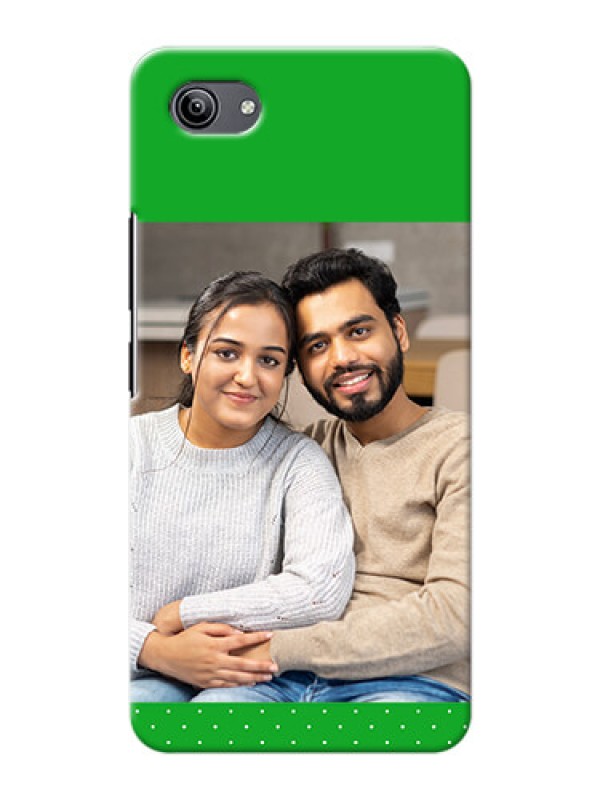 Custom Vivo Y81i Personalised mobile covers: Green Pattern Design