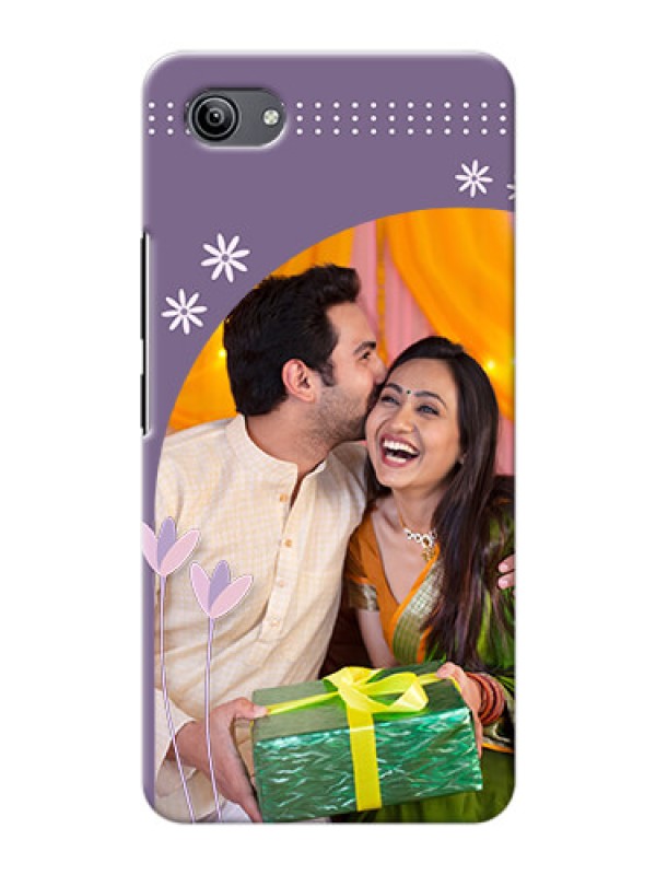 Custom Vivo Y81i Phone covers for girls: lavender flowers design 