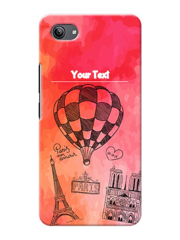 Custom Vivo Y81i Personalized Mobile Covers: Paris Theme Design