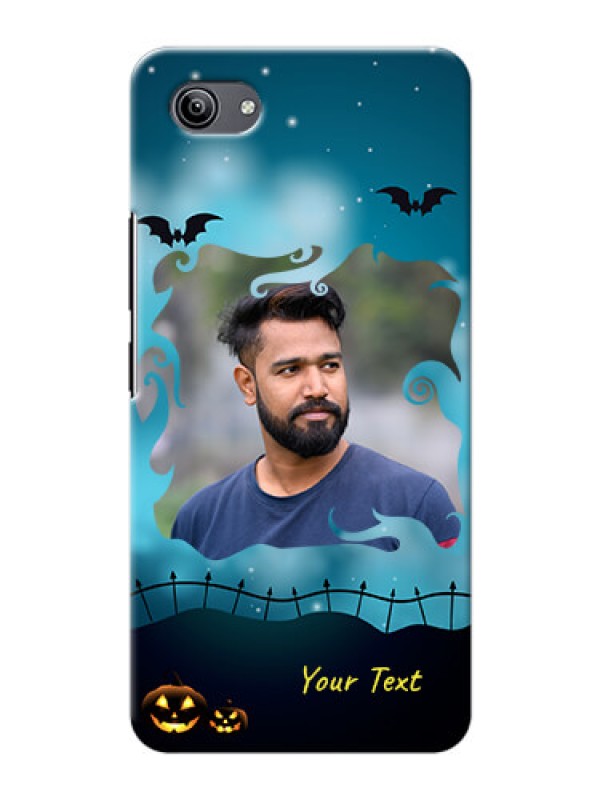 Custom Vivo Y81i Personalised Phone Cases: Halloween frame design