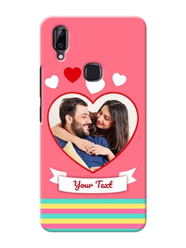 Custom Vivo Y83 Pro Personalised mobile covers: Love Doodle Design