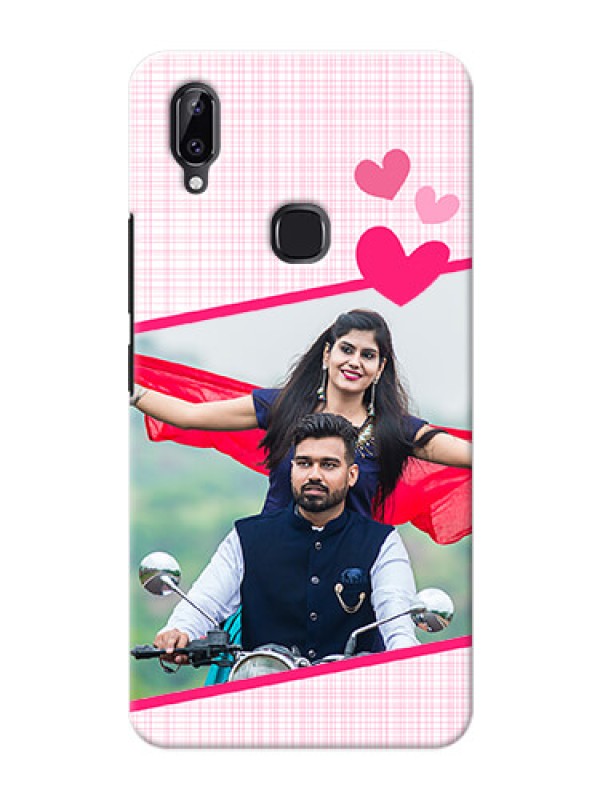Custom Vivo Y83 Pro Personalised Phone Cases: Love Shape Heart Design
