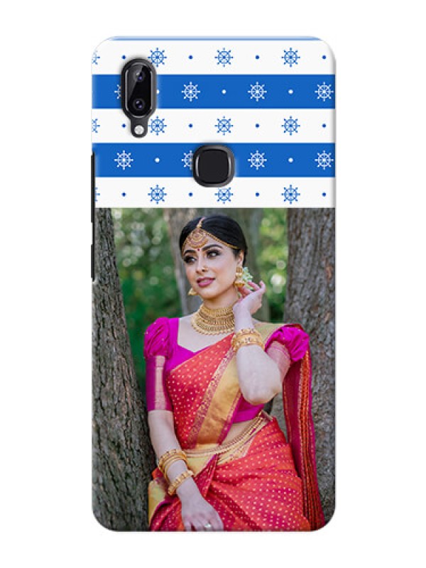 Custom Vivo Y83 Pro custom mobile covers: Snow Pattern Design