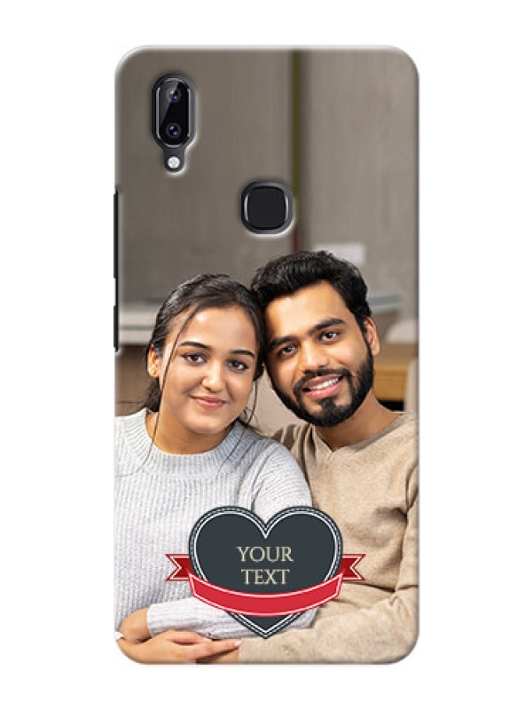 Custom Vivo Y83 Pro mobile back covers online: Just Married Couple Design