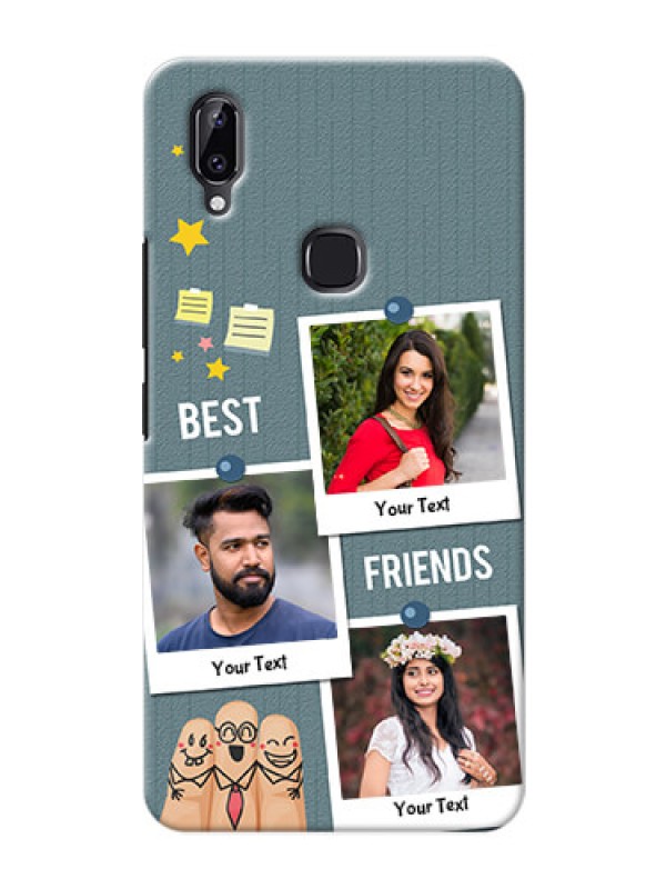 Custom Vivo Y83 Pro Mobile Cases: Sticky Frames and Friendship Design
