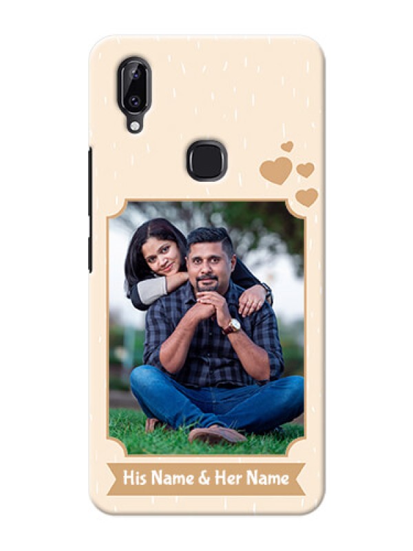 Custom Vivo Y83 Pro mobile phone cases with confetti love design 