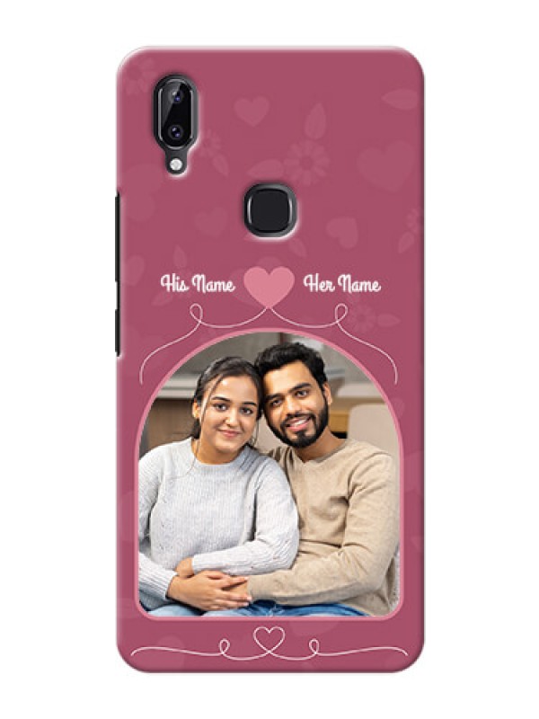 Custom Vivo Y83 Pro mobile phone covers: Love Floral Design