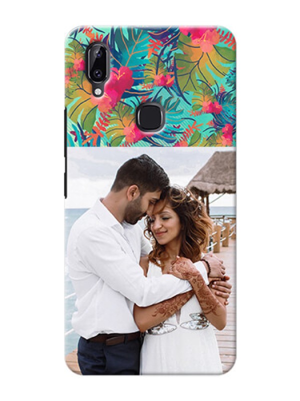 Custom Vivo Y83 Pro Personalized Phone Cases: Watercolor Floral Design