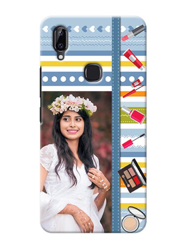 Custom Vivo Y83 Pro Personalized Mobile Cases: Makeup Icons Design