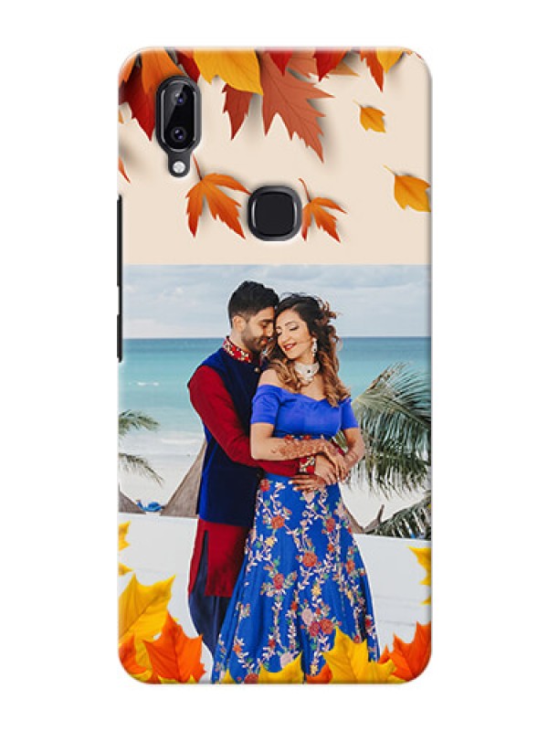 Custom Vivo Y83 Pro Mobile Phone Cases: Autumn Maple Leaves Design