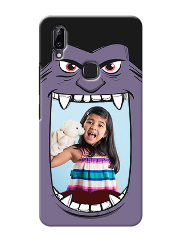 Custom Vivo Y83 Pro Personalised Phone Covers: Angry Monster Design