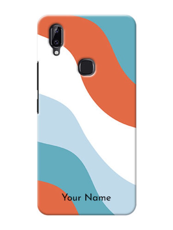 Custom Vivo Y83 Pro Mobile Back Covers: coloured Waves Design