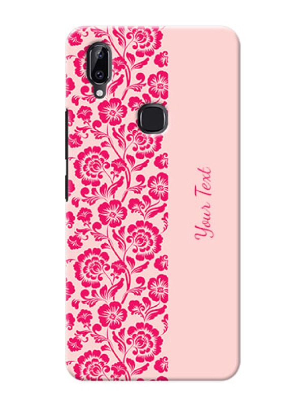 Custom Vivo Y83 Pro Phone Back Covers: Attractive Floral Pattern Design