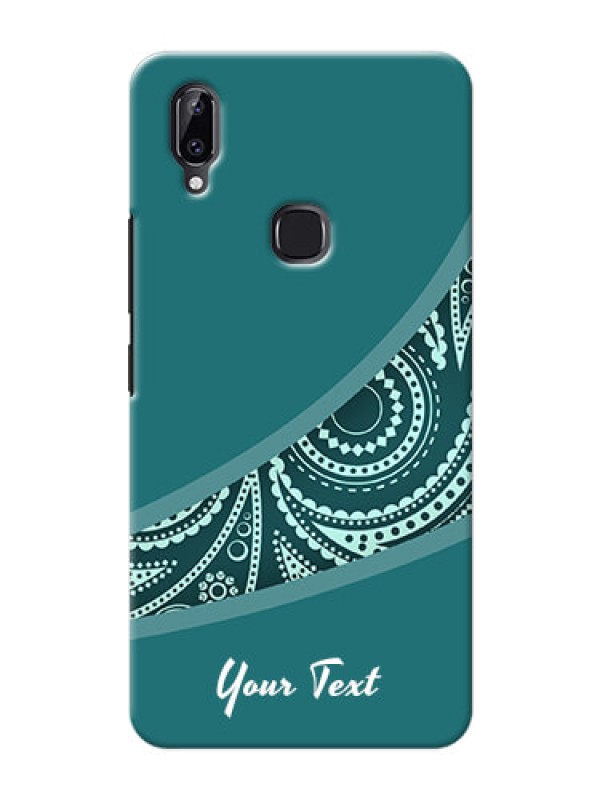 Custom Vivo Y83 Pro Custom Phone Covers: semi visible floral Design