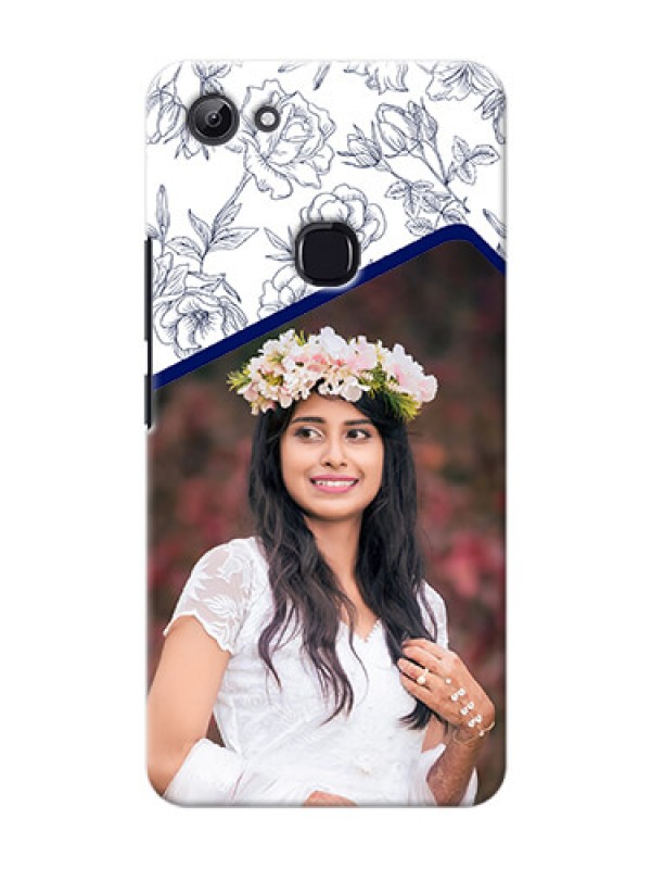 Custom Vivo Y83 Floral Design Mobile Cover Design