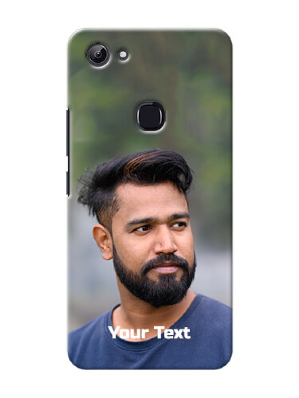 Custom Vivo Y83 Mobile Cover: Photo with Text