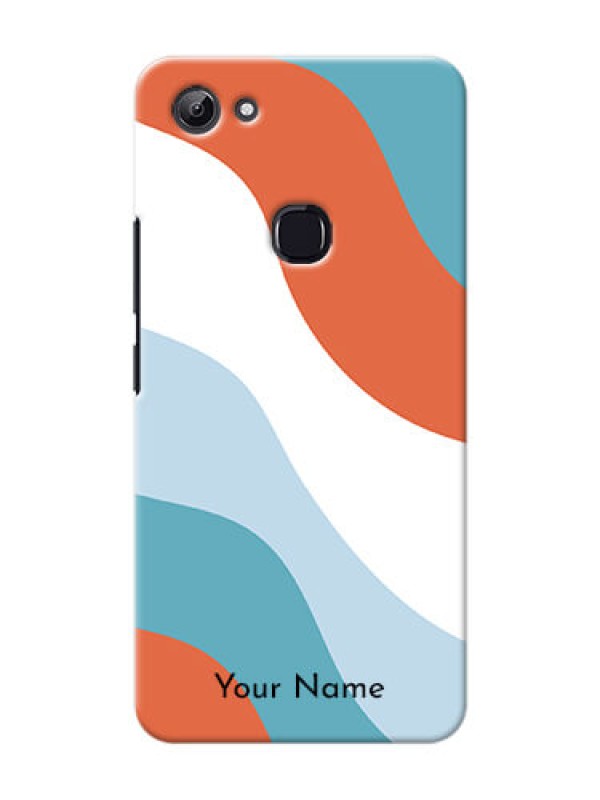 Custom Vivo Y83 Mobile Back Covers: coloured Waves Design