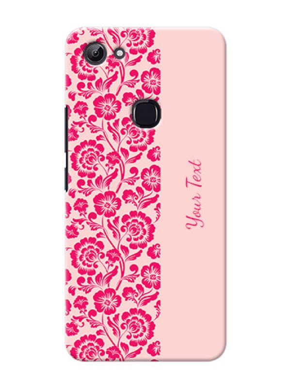 Custom Vivo Y83 Phone Back Covers: Attractive Floral Pattern Design
