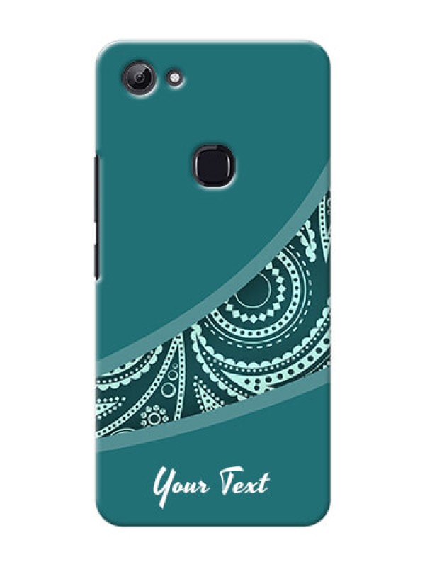 Custom Vivo Y83 Custom Phone Covers: semi visible floral Design