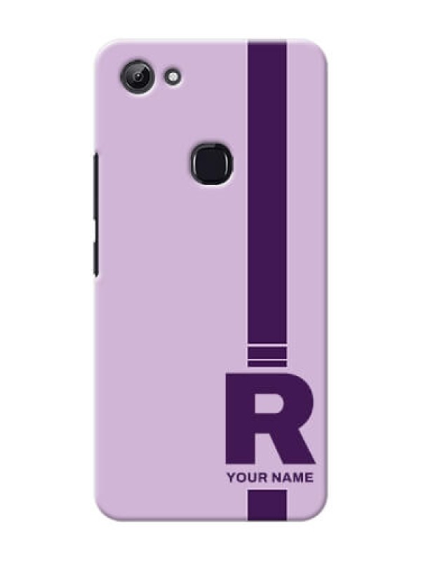 Custom Vivo Y83 Custom Phone Covers: Simple dual tone stripe with name Design