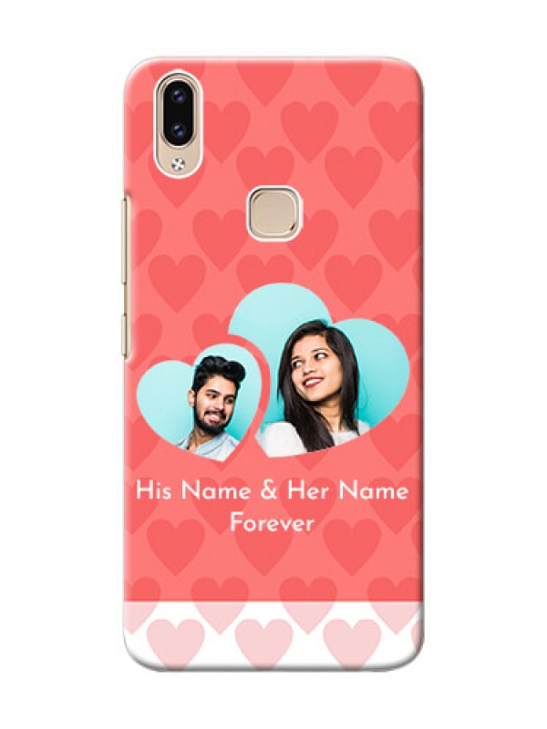 Custom Vivo Y85 personalized phone covers: Couple Pic Upload Design