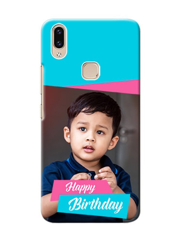Custom Vivo Y85 Mobile Covers: Image Holder with 2 Color Design