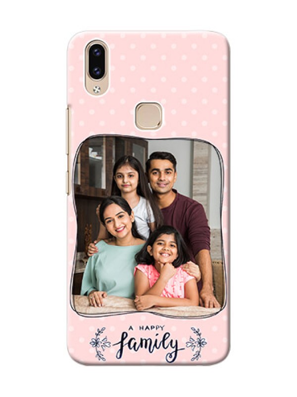 Custom Vivo Y85 Personalized Phone Cases: Family with Dots Design