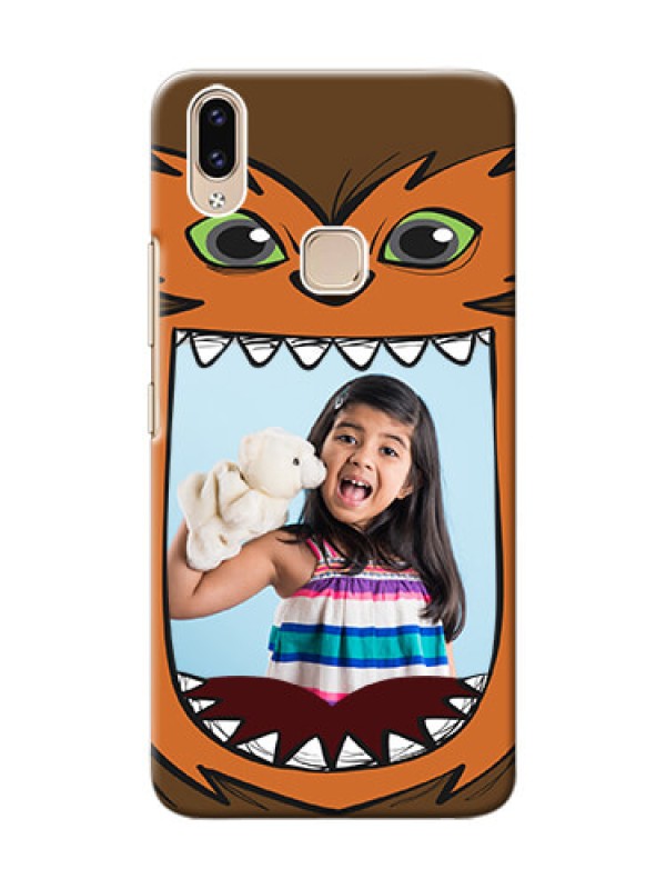 Custom Vivo Y85 Phone Covers: Owl Monster Back Case Design