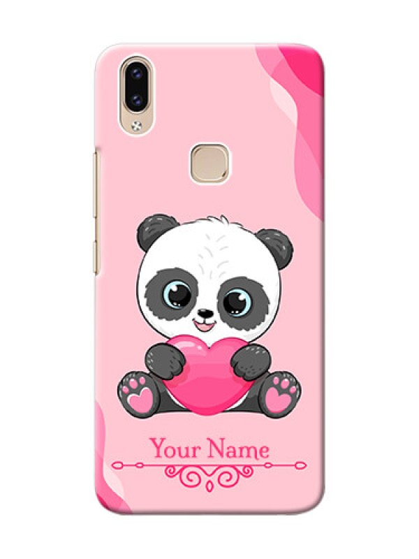 Custom Vivo Y85 Mobile Back Covers: Cute Panda Design