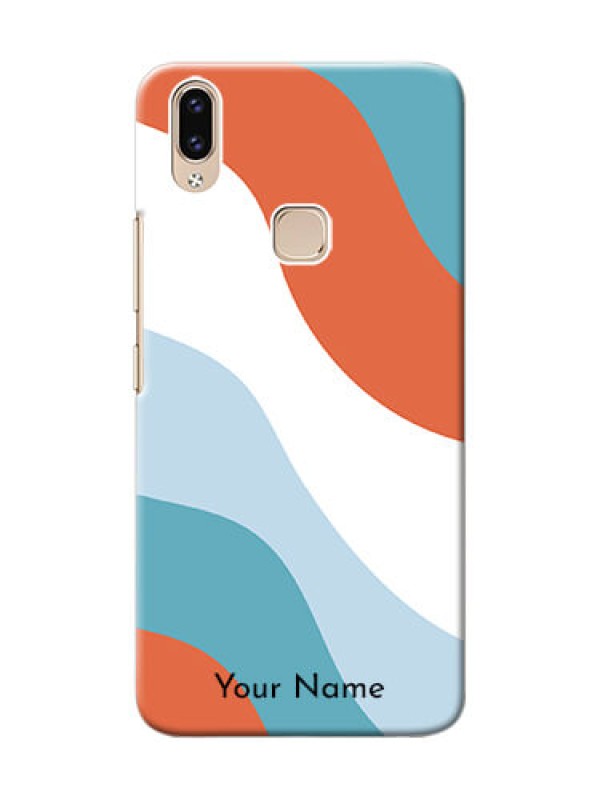Custom Vivo Y85 Mobile Back Covers: coloured Waves Design