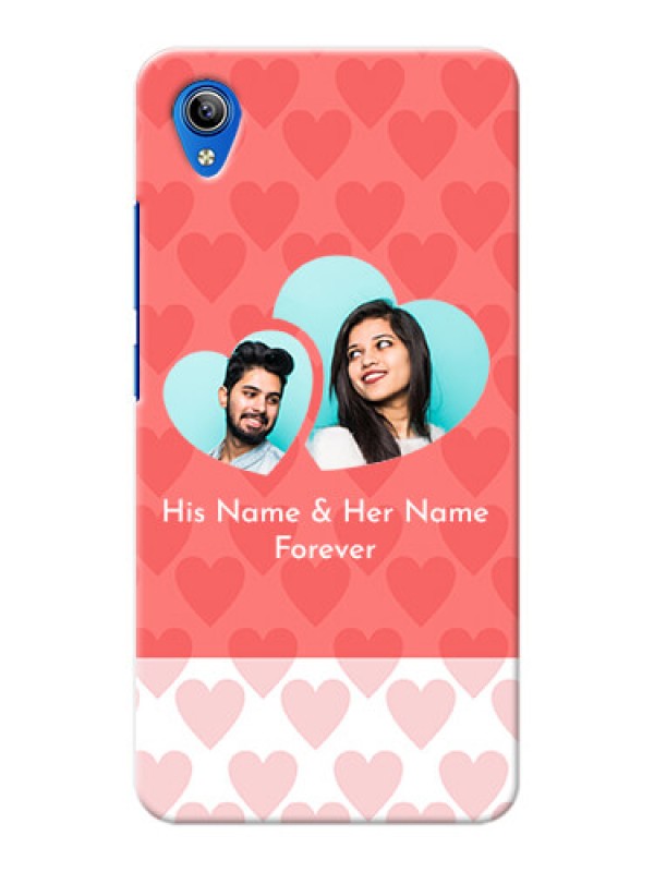 Custom Vivo Y90 personalized phone covers: Couple Pic Upload Design