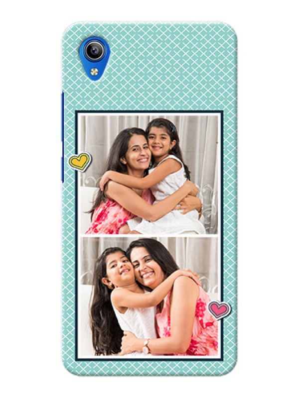 Custom Vivo Y90 Custom Phone Cases: 2 Image Holder with Pattern Design
