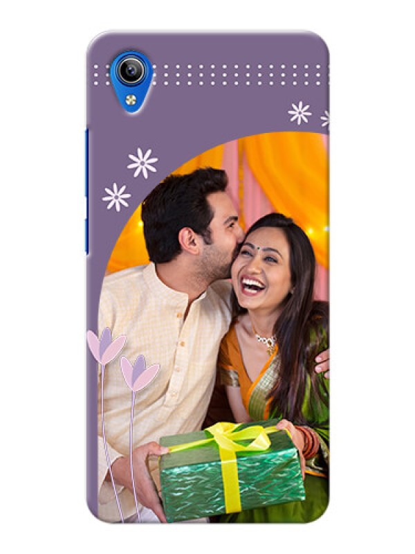 Custom Vivo Y90 Phone covers for girls: lavender flowers design 