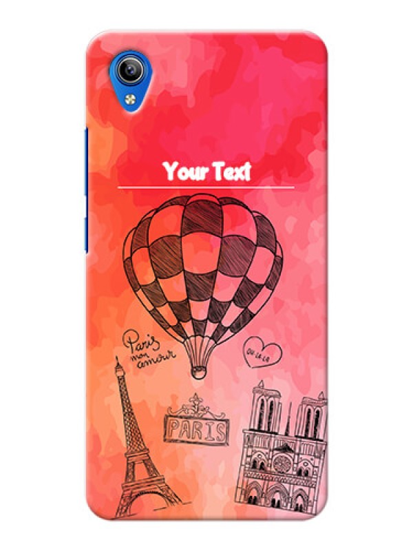 Custom Vivo Y90 Personalized Mobile Covers: Paris Theme Design