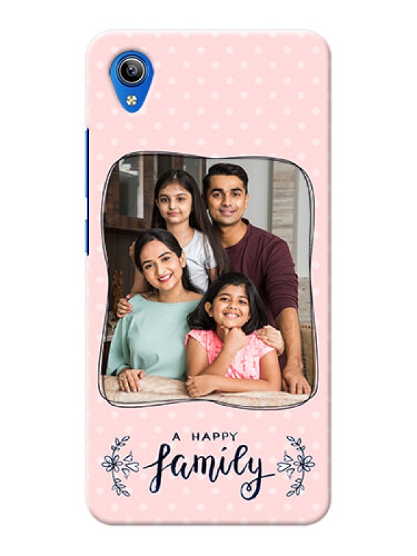 Custom Vivo Y90 Personalized Phone Cases: Family with Dots Design