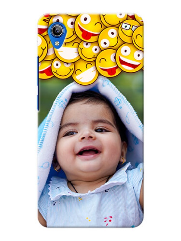 Custom Vivo Y90 Custom Phone Cases with Smiley Emoji Design