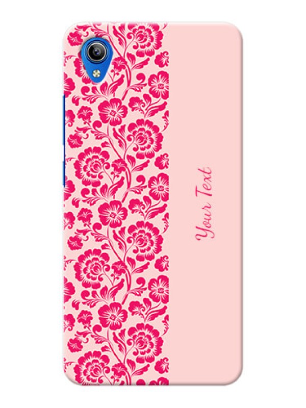 Custom Vivo Y90 Phone Back Covers: Attractive Floral Pattern Design