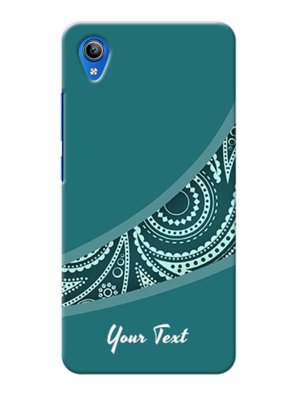 Custom Vivo Y90 Custom Phone Covers: semi visible floral Design
