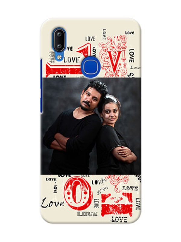 Custom Vivo Y91 mobile cases online: Trendy Love Design Case