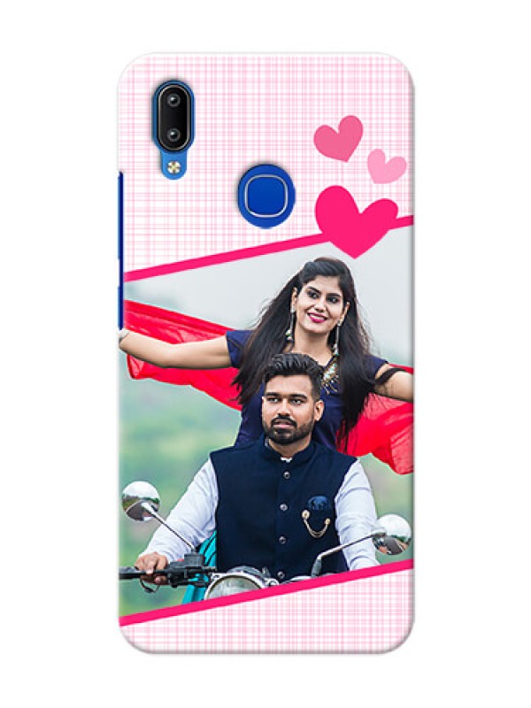 Custom Vivo Y91 Personalised Phone Cases: Love Shape Heart Design