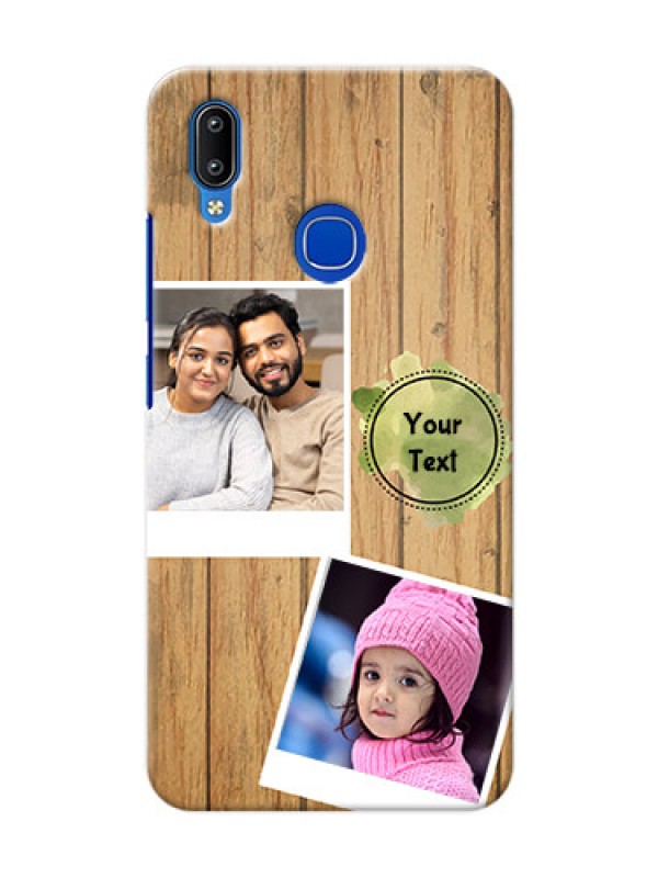 Custom Vivo Y91 Custom Mobile Phone Covers: Wooden Texture Design