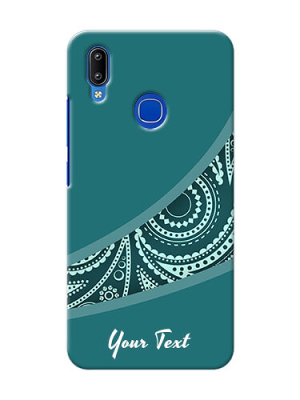 Custom Vivo Y91 Custom Phone Covers: semi visible floral Design