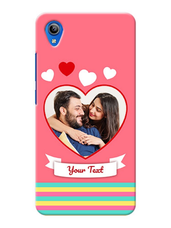 Custom Vivo Y91i Personalised mobile covers: Love Doodle Design