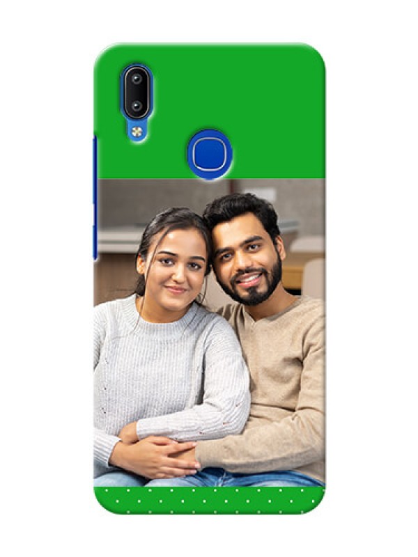 Custom Vivo Y93 Personalised mobile covers: Green Pattern Design