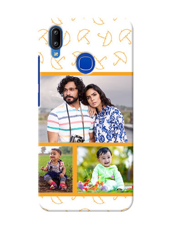 Custom Vivo Y93 Personalised Phone Cases: Yellow Pattern Design