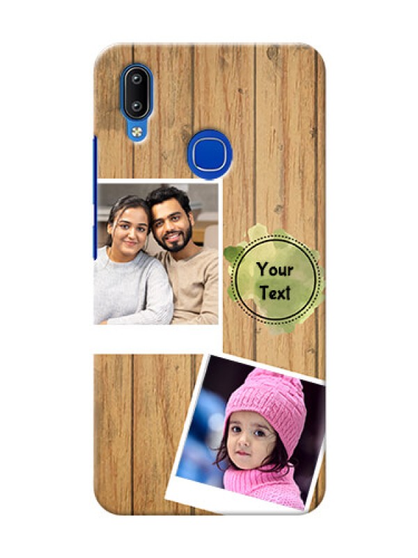Custom Vivo Y93 Custom Mobile Phone Covers: Wooden Texture Design