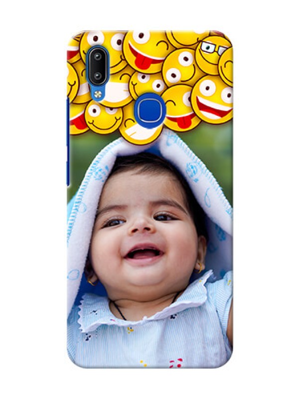 Custom Vivo Y93 Custom Phone Cases with Smiley Emoji Design