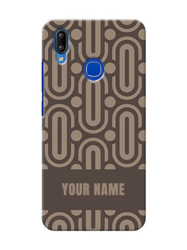 Custom Vivo Y93 Custom Phone Covers: Captivating Zero Pattern Design
