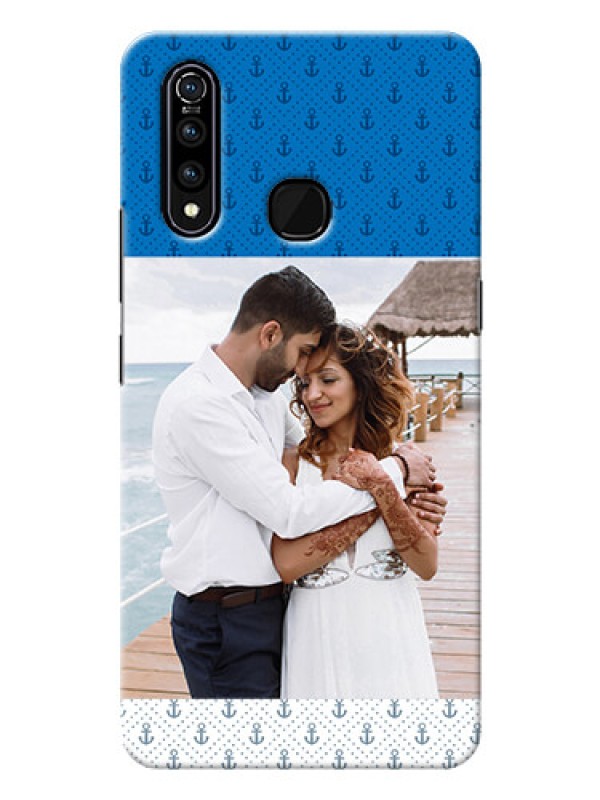 Custom Vivo Z1 Pro Mobile Phone Covers: Blue Anchors Design